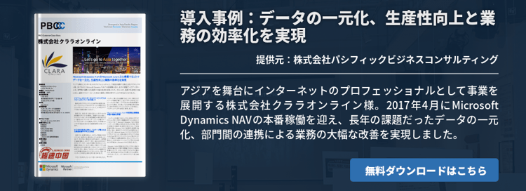 導入事例：データの一元化、生産性向上と業務の効率化を実現