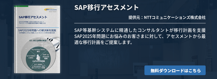 SAP移行アセスメント