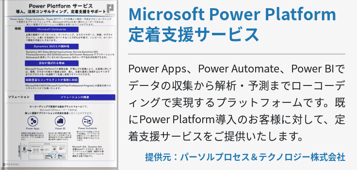 Microsoft Power Platform定着支援サービス