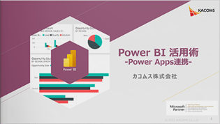 Power BI 活用術～Power Apps連携～