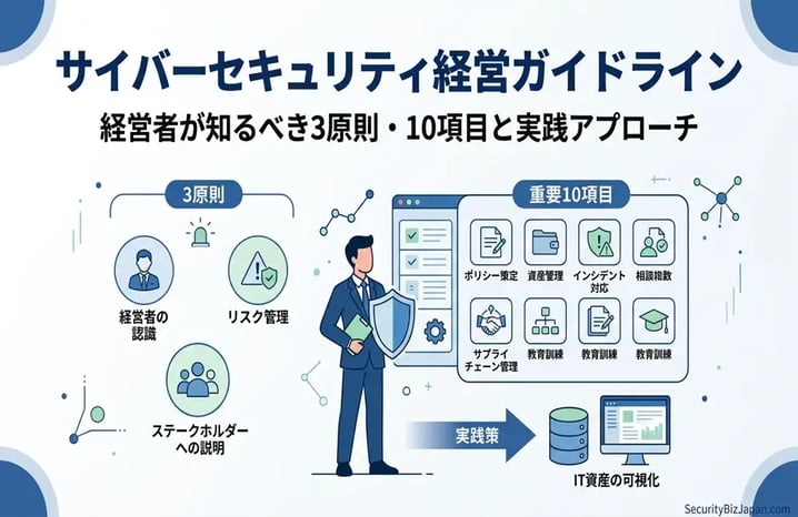 サイバーセキュリティ経営ガイドラインとは？企業がやるべき対策を徹底解説