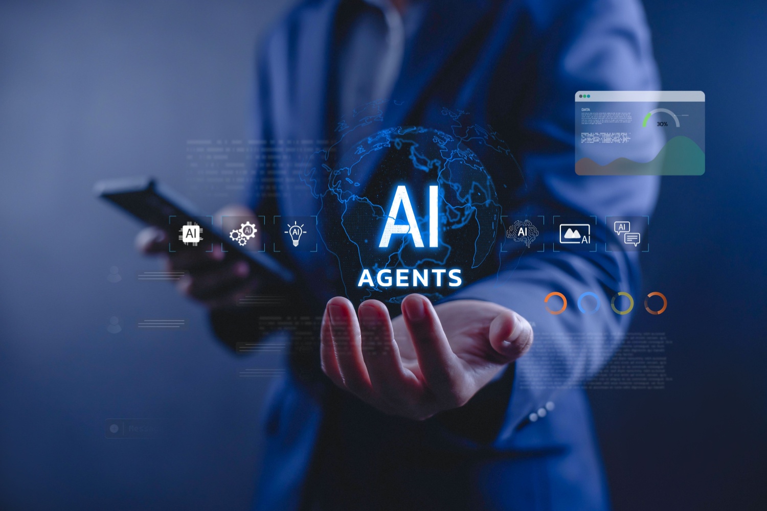 AIエージェントのビジネス活用の方法や事例、経営課題を紹介