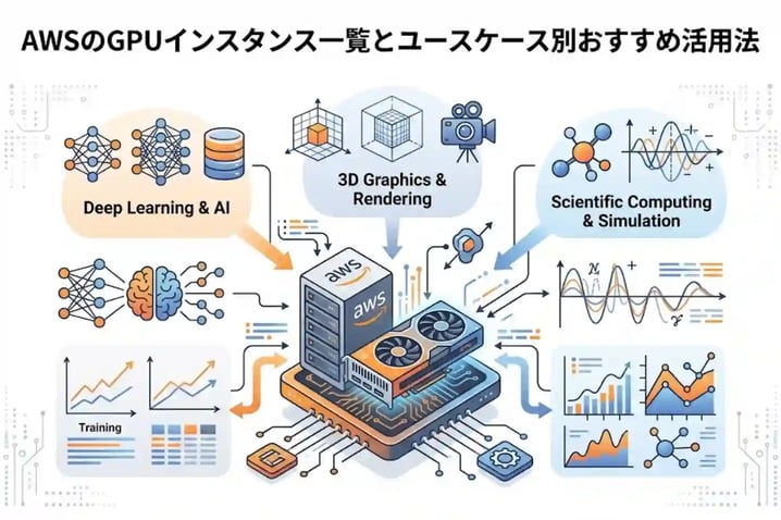 AWSのGPUインスタンス一覧とユースケース別おすすめ活用法