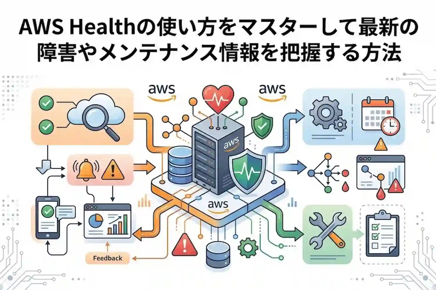 AWS Healthの使い方をマスターして最新の障害やメンテナンス情報を把握する方法