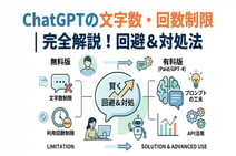 ChatGPTの制限を完全解説！無料版と有料版の違いや回避方法まとめ