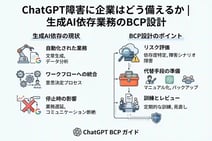 ChatGPT障害に企業はどう備えるか｜生成AI依存業務のBCP設計