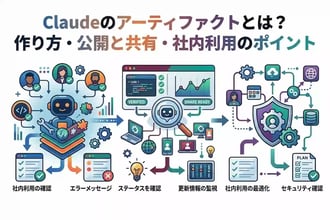 Claudeのアーティファクトとは?作り方・公開と共有・社内利用のポイント
