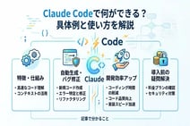 claude codeでできること完全ガイド！開発作業を劇的に変えるAIツール
