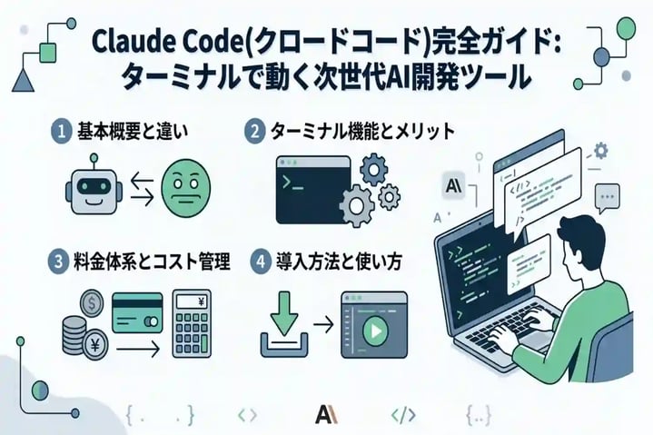 Claude Codeとは？料金から具体的なコード生成の手順まで完全ガイド