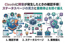 Claudeに障害が発生したときの確認手順｜ステータスページの見方と業務停止を防ぐ備え