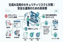 生成AI活用におけるセキュリティリスク事例と安全な運用マニュアル