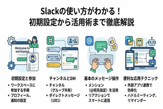 slackの使い方まとめ!基本から便利な応用テクニックまで徹底解説