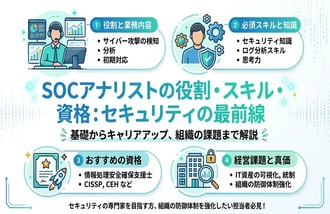 SOC アナリストに必要なスキル・資格とは?サイバーセキュリティの最前線