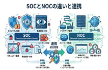SOCとNOCの違いとは？役割や連携の重要性をわかりやすく解説