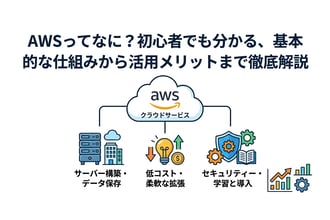 【初心者向け】AWSとは?できることやメリットを分かりやすく解説