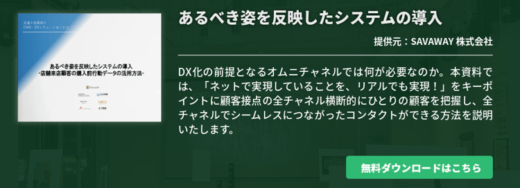 あるべき姿を反映したシステムの導入