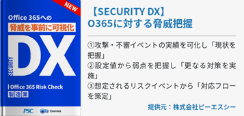 【SECURITY DX】 O365に対する脅威把握