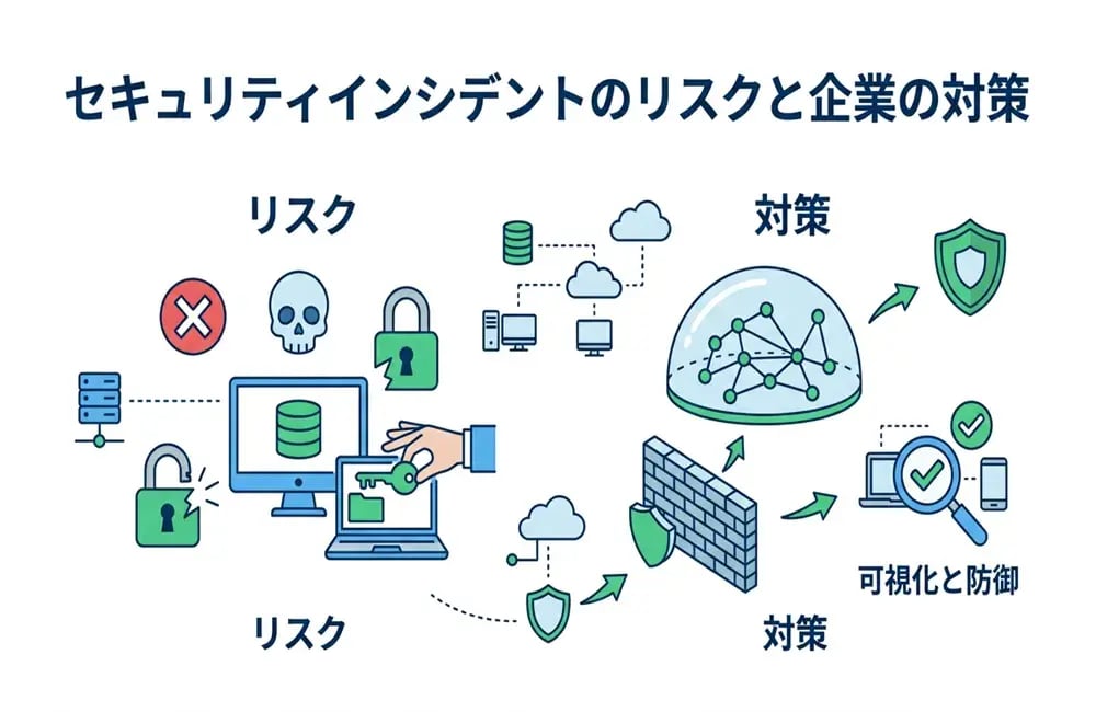 セキュリティインシデントとは?企業がとるべき対策を解説