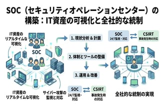 セキュリティを強化するSOCの役割と構築方法