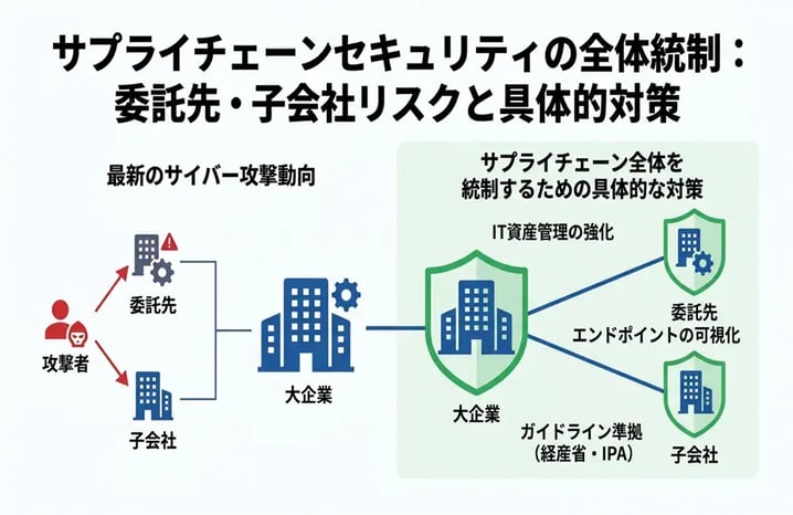 サプライチェーンセキュリティとは？最新の脅威動向と企業がとるべき対策