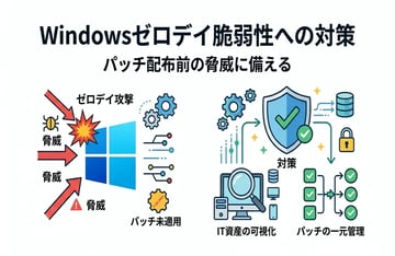 Windowsのゼロデイ脆弱性とは?被害を防ぐ最新の対策方法
