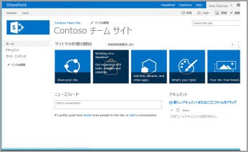 SharePoint Onlineで使えるサイトテンプレート8選01
