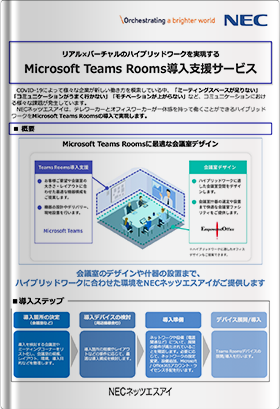 Microsoft Teams Rooms導入支援サービス