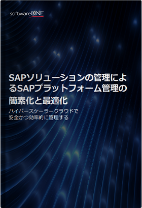SAPソリューションの管理による<br>SAPプラットフォーム管理の簡素化と最適化