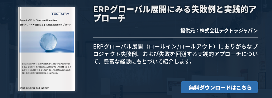 ERPグローバル展開にみる失敗例と実践的アプローチ