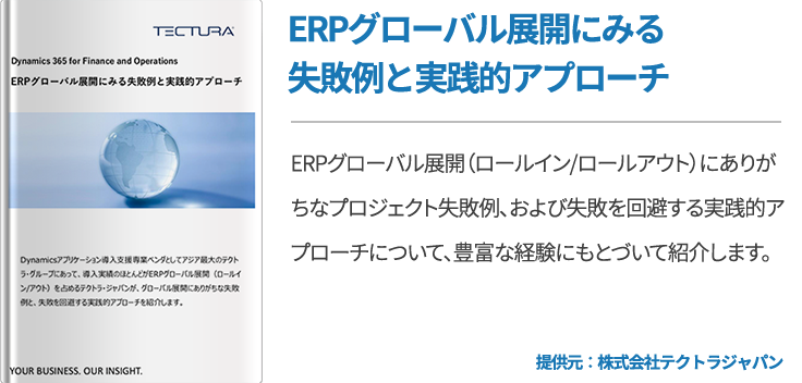 ERPグローバル展開にみる失敗例と実践的アプローチ