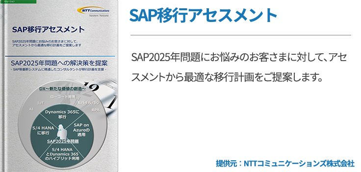 SAP移行アセスメント