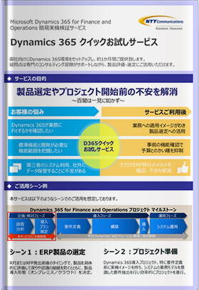 Dynamics 365 クイックお試しサービス