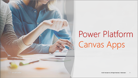 Power Platform Canvas Apps ガイド