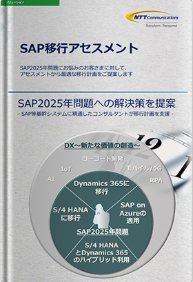 SAP移行アセスメント