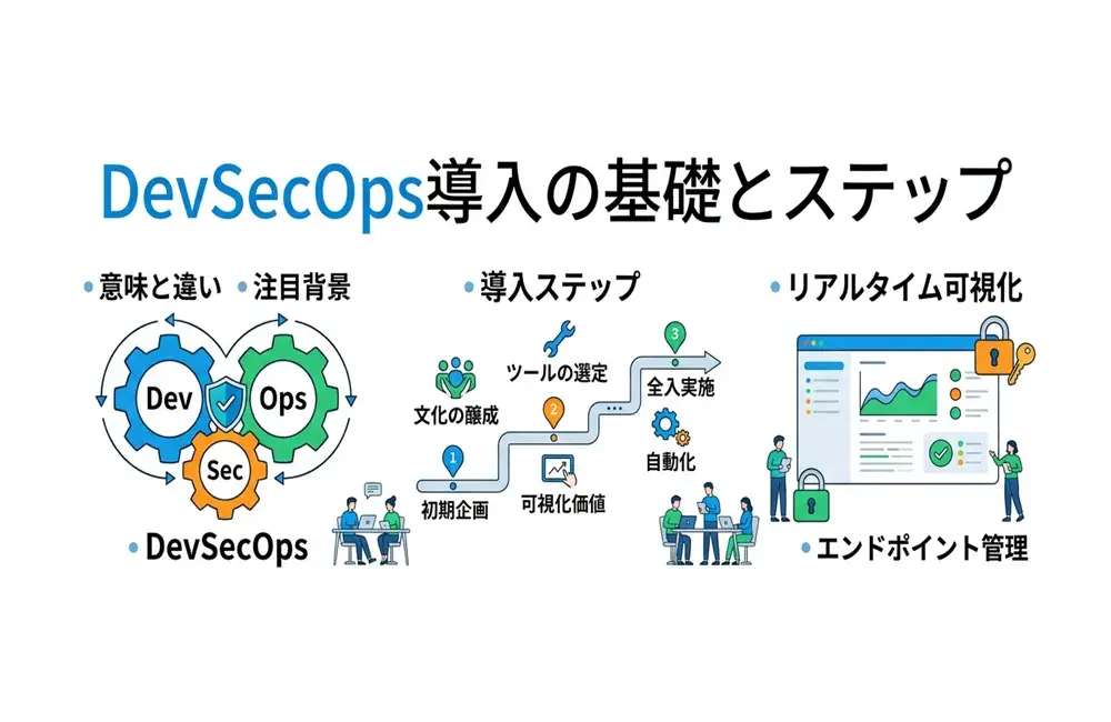 DevSecOpsとは?基礎知識から導入ステップまで解説