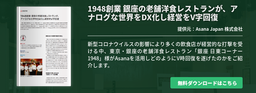 1948創業 銀座の老舗洋食レストランが、アナログな世界をDX化し経営をV字回復