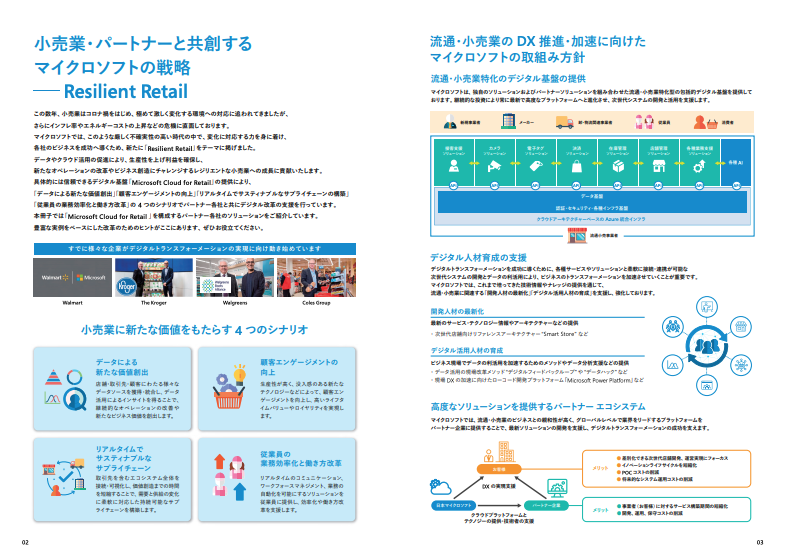 Resilient Retail 変化に対応し、ビジネスに違いを生み出すMicrosoft Cloud for Retailソリューションガイド-01