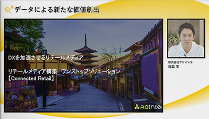リテールメディア構築支援サービス「Connected Retail」