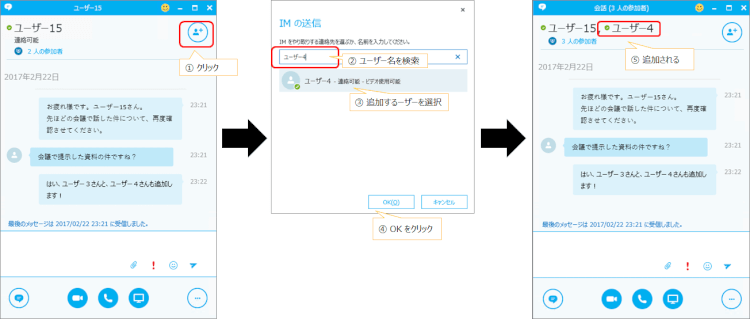 ユーザーの招待 ユーザーの招待