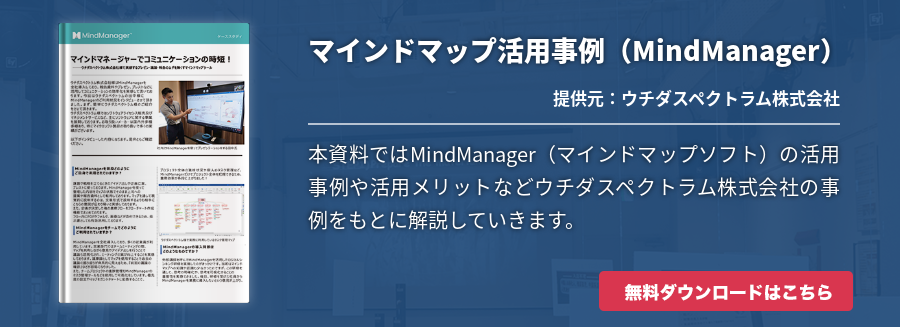 [Fixed]マインドマップ活用事例（MindManager）