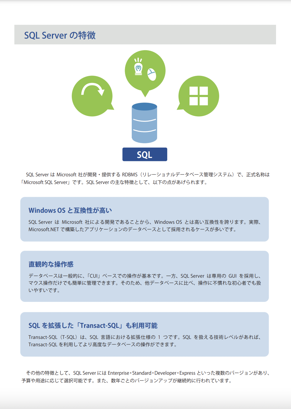 Azure SQL DatabaseとSQL Serverの違いは？ 02