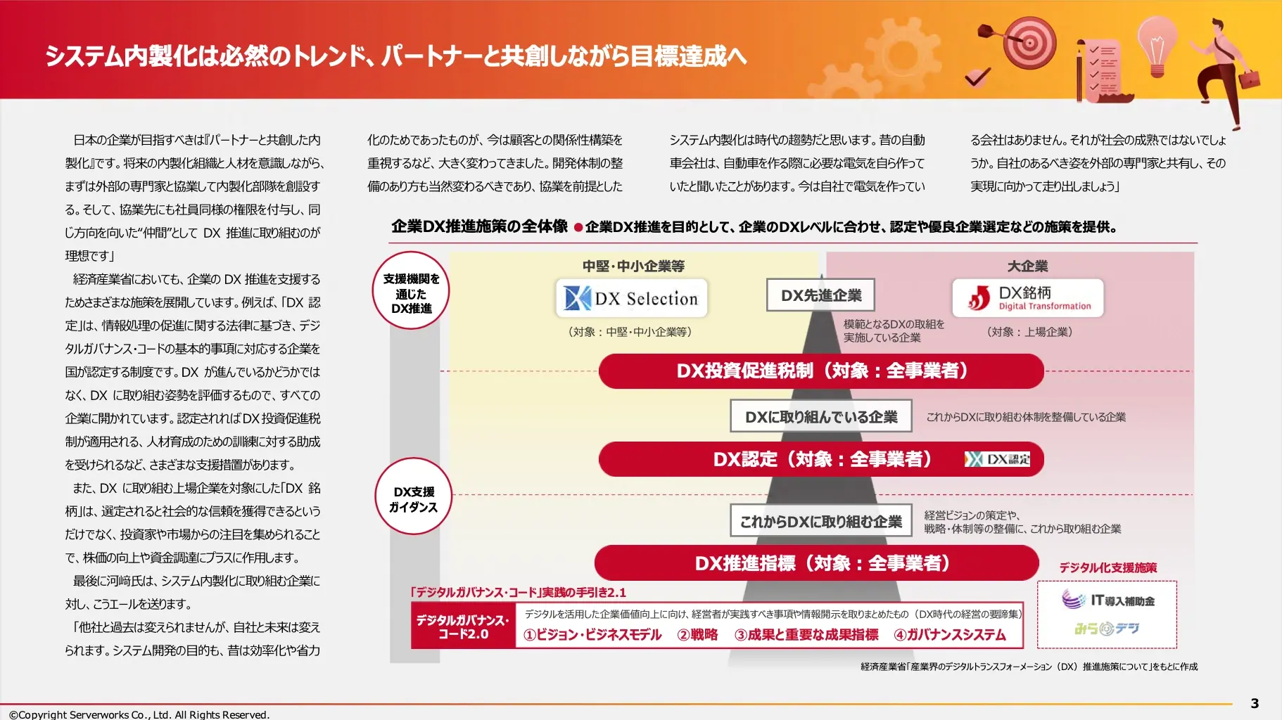適材適所で利用する「ハイブリッド内製」のススメ 01